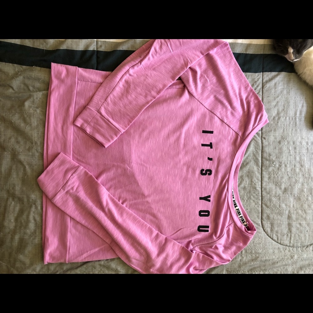 Pink sweater